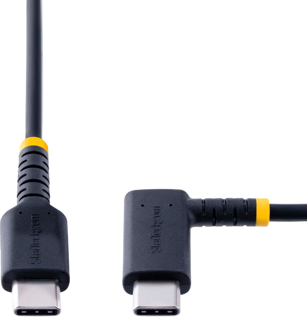 Кабель Startech USB-C - USB-C 2.0 Power Delivery 60W 0.15 м Black (R2CCR-15C-USB-CABLE) - Фото 3 Кабель Startech USB-C - USB-C 2.0 Power Delivery 60W 0.15 м Black (R2CCR-15C-USB-CABLE) - зображення 3