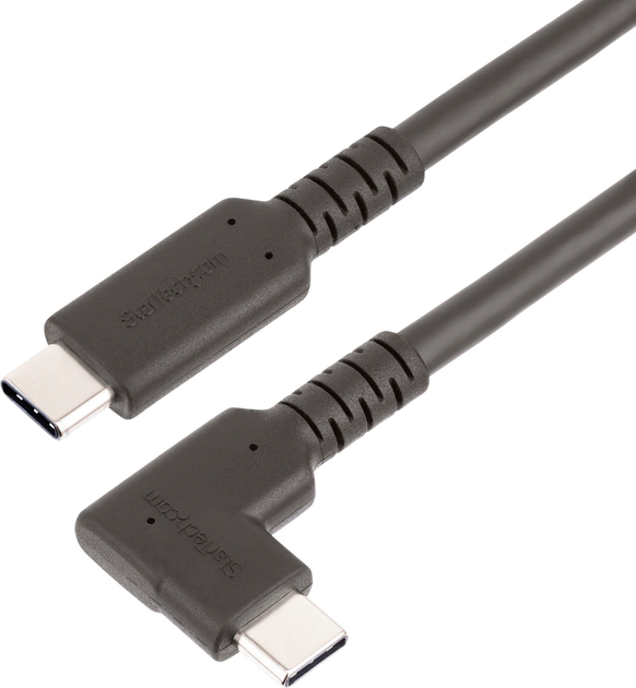 Кабель Startech USB-C - USB-C 3.2 Gen 1/3.1 Gen 1 100W 2 м Black (RUSB315CC2MBR) - Фото 1 Кабель Startech USB-C - USB-C 3.2 Gen 1/3.1 Gen 1 100W 2 м Black (RUSB315CC2MBR) - зображення 1