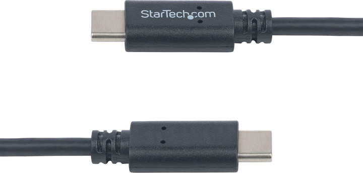 Kabel Startech USB-C- USB-C 2.0 2 m Black (USB2CC2M) - obraz 2