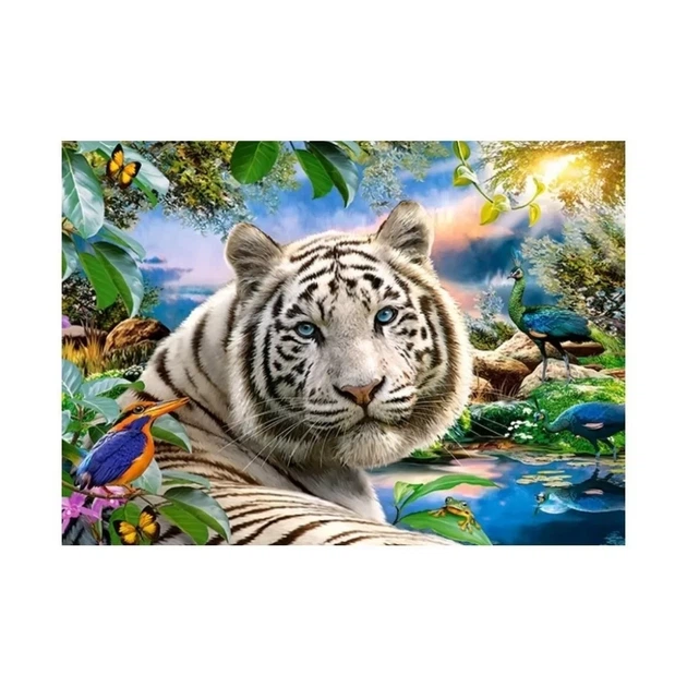 Пазли Castorland 180 "Тигр" CASTORLAND puzzle (B-018192/А21) - зображення 2