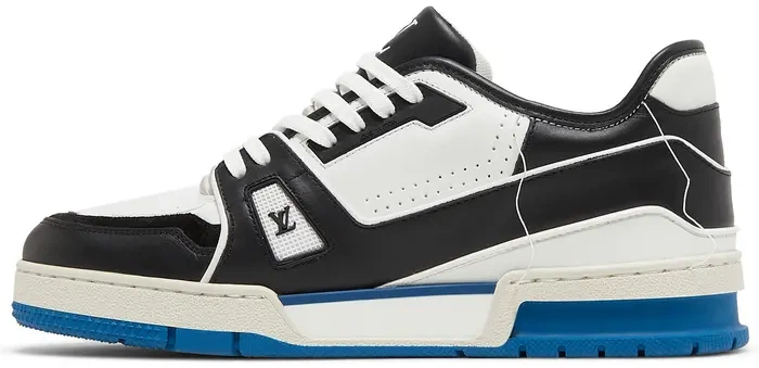 Кросівки Louis Vuitton LV Trainer White Black Blue - Фото 3 Кросівки Louis Vuitton LV Trainer White Black Blue - изображение 3