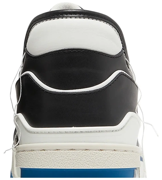 Кросівки Louis Vuitton LV Trainer White Black Blue - Фото 5 Кросівки Louis Vuitton LV Trainer White Black Blue - изображение 5