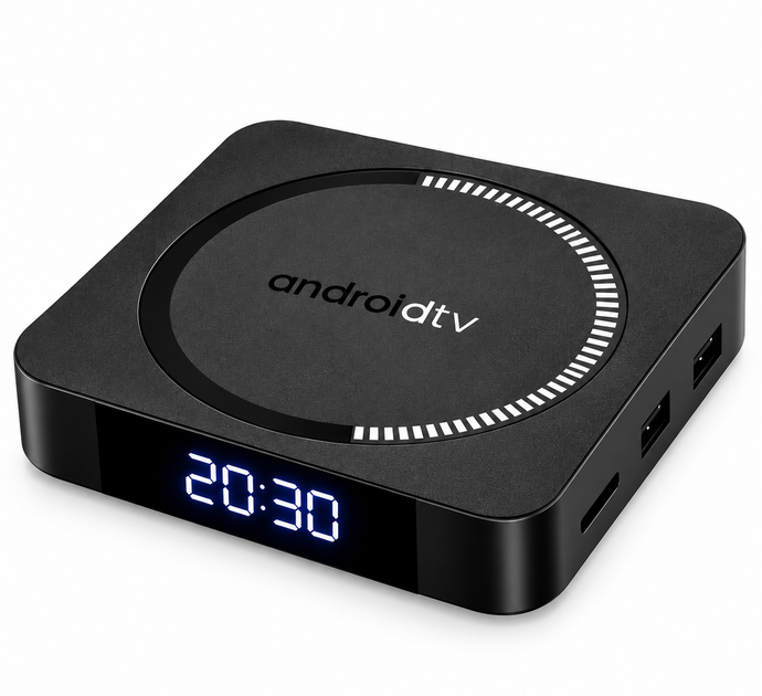 Смарт-ТВ приставка Android TV Box 4к 4/32 ГБ с Wi-Fi для телевизора с поддержкой установки приложений - изображение 4