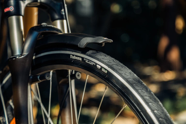 Покришка Rubena Electron 700x35C (37-622) Green Endurance, захист STS (1mm) , 30 TPI, RS, eBike, чор - зображення 3