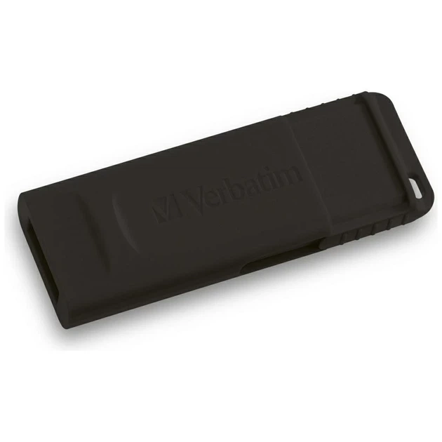 Флешка Verbatim Slider USB 2.0 32GB Black (98697) - Фото 1 Флешка Verbatim Slider USB 2.0 32GB Black (98697) - изображение 1
