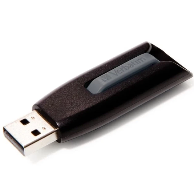 Флешка Verbatim V3 32GB USB-A 3.2 Black (49173) - Фото 2 Флешка Verbatim V3 32GB USB-A 3.2 Black (49173) - изображение 2