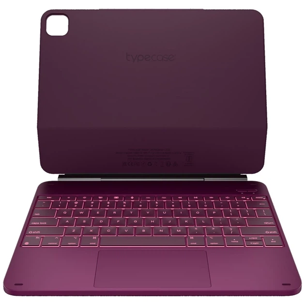 Чехол Typecase Edge с клавиатурой для iPad Pro 13 2024 Raspberry (KB206-130P-D-RBY-RBY-B-US-V0) - Фото 9 Чехол Typecase Edge с клавиатурой для iPad Pro 13 2024 Raspberry (KB206-130P-D-RBY-RBY-B-US-V0) - изображение 9