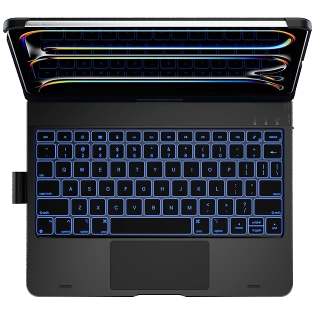 Чохол Typecase Flexbook Touch з клавіатурою для iPad Pro 11 M4 Black (KB201T-110P-B-BLK-BLK-B-US-V0) - зображення 12