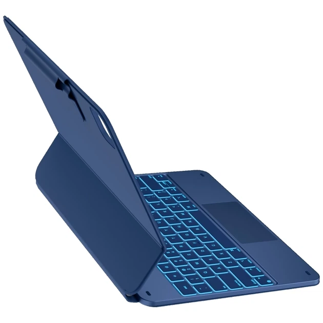 Чехол Typecase Edge с клавиатурой для iPad Pro 13 M4 Blue (KB206-130P-D-PBU-PBU-B-US-V0) - Фото 7 Чехол Typecase Edge с клавиатурой для iPad Pro 13 M4 Blue (KB206-130P-D-PBU-PBU-B-US-V0) - изображение 7