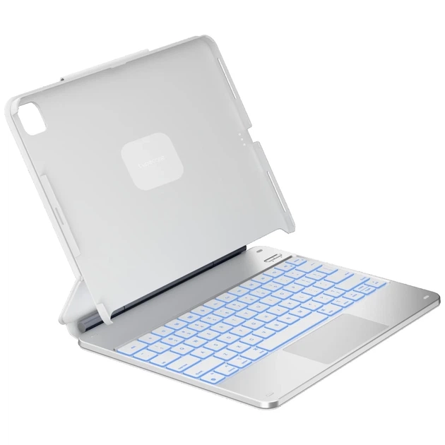 Чохол Typecase Edge Plus з клавіатурою для iPad Air 13 M2 | M3 | M4 White (KB206-129-E-WHTCBF-WHT-B-US-V5) - Фото 11 Чохол Typecase Edge Plus з клавіатурою для iPad Air 13 M2 | M3 | M4 White (KB206-129-E-WHTCBF-WHT-B-US-V5) - зображення 11