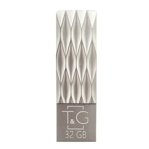 Флеш накопичувач T&G Metal TG103 USB 2.0 32GB Silver - Фото 1 Флеш накопичувач T&G Metal TG103 USB 2.0 32GB Silver - изображение 1