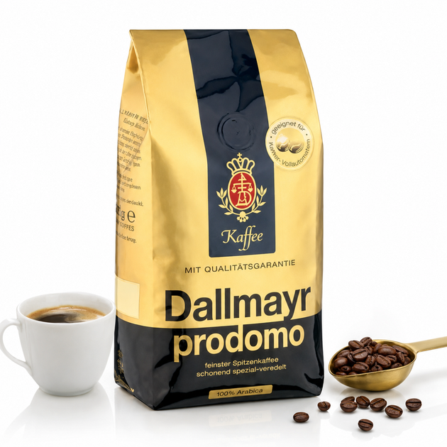 Кава в зернах Dallmayr Prodomo 500 г - Фото 1 Кава в зернах Dallmayr Prodomo 500 г - зображення 1