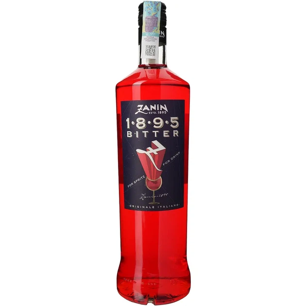 Лікер Zanin Bitter 25%, 1 л - Фото 1 Лікер Zanin Bitter 25%, 1 л - зображення 1