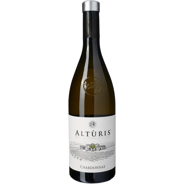 Вино Італія біле сухе Alturis Chardonnay Fruili, 0.75 л - Фото 1 Вино Італія біле сухе Alturis Chardonnay Fruili, 0.75 л - изображение 1