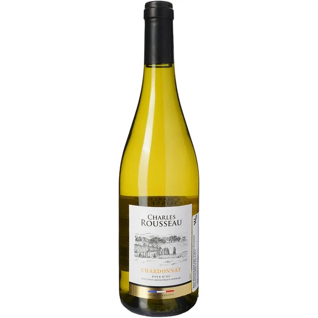 Вино Франція біле сухе Ch. Rousseau Chardonnay, 0.75 л - Фото 1 Вино Франція біле сухе Ch. Rousseau Chardonnay, 0.75 л - изображение 1
