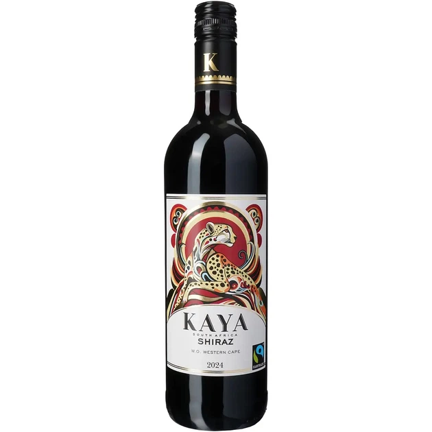 Вино ПАР черв. сухе Kaya Shiraz, 0.75 л - Фото 1 Вино ПАР черв. сухе Kaya Shiraz, 0.75 л - изображение 1