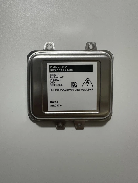 Блок розжига ксенона фары Opel Insignia Opel Astra J НЕ ДАЕТ ОШИБКУ 5DV00972000 - Фото 1 Блок розжига ксенона фары Opel Insignia Opel Astra J НЕ ДАЕТ ОШИБКУ 5DV00972000 - изображение 1