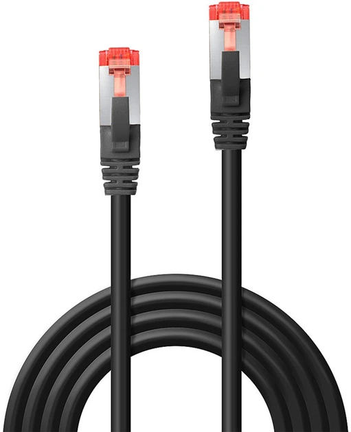 Patchcord Lindy Cat 6 S/FTP (S-STP) RJ-45 1.5 m Black (4002888477789) - obraz 2