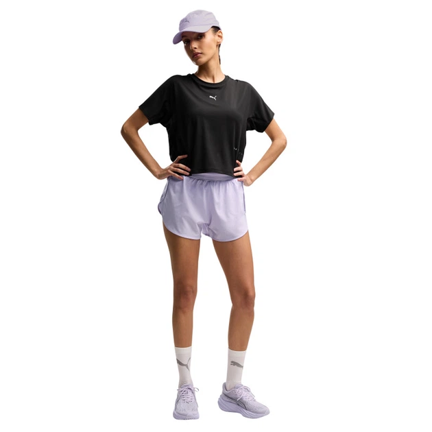 Футболка спортивна W BRIGHTSTRIDE Cloudspun Tee Puma 528988-01 34 Чорний (4070032837253) - изображение 3