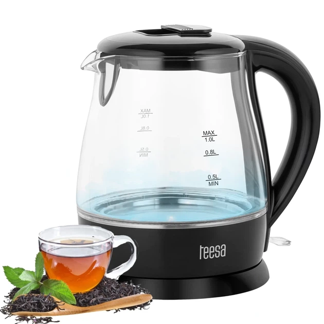 Электрический чайник Teesa 1630 W, 1 л, Black (TSA1030B) - изображение 7