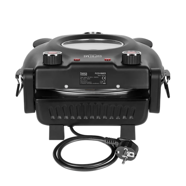 Печь для пиццы Teesa Supreme 1200W 32см с окном (TSA3231) - Фото 5 Печь для пиццы Teesa Supreme 1200W 32см с окном (TSA3231) - изображение 5