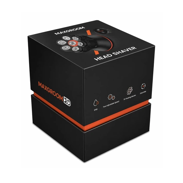 Электробритва MAXGROOM JK-1688 для головы и бороды Black (5907769388835) - изображение 5