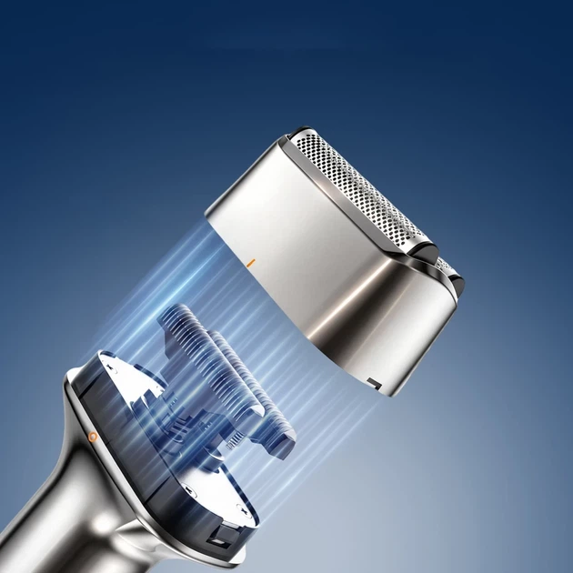 Электробритва MAXGROOM WF-2037D сетчатая IPX7 Silver (5907769394300) - изображение 8