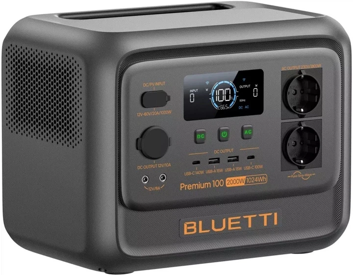 Зарядна станція BLUETTI Premium 100 V2 - зображення 3
