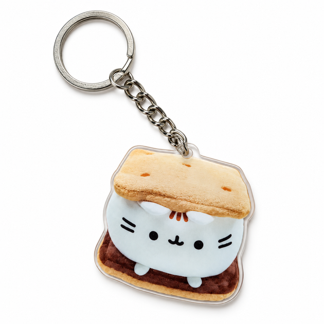 Мягкая игрушка 2Life Pusheen Cat Пушин Кэт Кот 12х15 см с Пиццей Серый и Брелок Пушин Сэндвич v-13551 - Фото 6 Мягкая игрушка 2Life Pusheen Cat Пушин Кэт Кот 12х15 см с Пиццей Серый и Брелок Пушин Сэндвич v-13551 - изображение 6