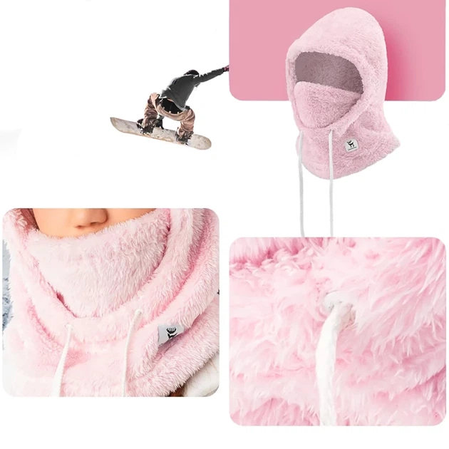 Балаклава лижна Qunature Arctic Velvet M Pink (9792179597115) - Фото 6 Балаклава лижна Qunature Arctic Velvet M Pink (9792179597115) - зображення 6