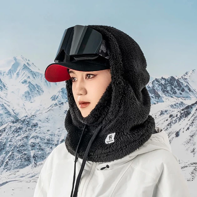 Балаклава Qunature Arctic Velvet L Black - зображення 6