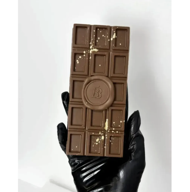Подарунковий бокс "Витончена насолода" - дубайська шоколадка з фісташкою та мікс фініків в шоколаді 9 шт - Berry Bar - зображення 3