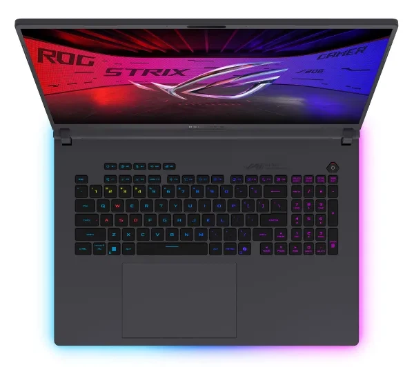 Ноутбук ігровий ASUS ROG Strix G18 G815LW-SA303W 18" 240Гц Ultra 9 290HX Plus 32ГБ оперативної пам'яті 2ТБ Диск SSD RTX5080 DLSS4 Win11 Сірий Функції ШІ - Фото 9 Ноутбук ігровий ASUS ROG Strix G18 G815LW-SA303W 18" 240Гц Ultra 9 290HX Plus 32ГБ оперативної пам'яті 2ТБ Диск SSD RTX5080 DLSS4 Win11 Сірий Функції ШІ - изображение 9