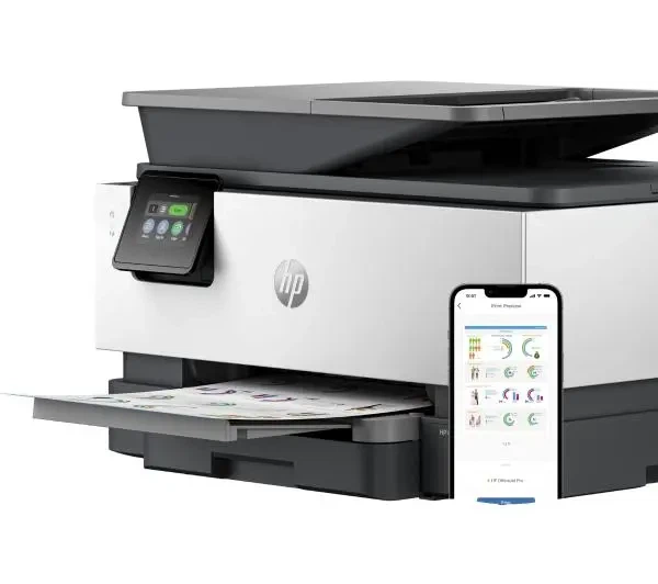 Багатофункціональний пристрій HP OfficeJet Pro 9120b WiFi Біло-сірий - Фото 5 Багатофункціональний пристрій HP OfficeJet Pro 9120b WiFi Біло-сірий - зображення 5