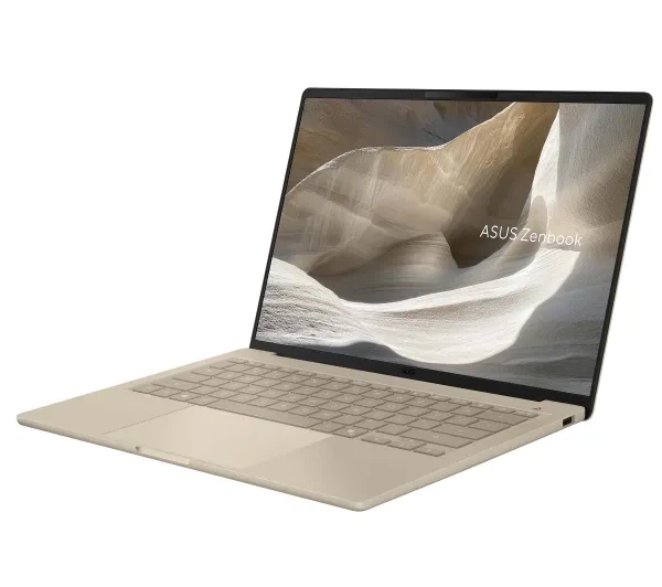 Ноутбук ASUS Zenbook A14 UX3407NA-QD166W OLED 14" Snapdragon X2 Elite X2E-88-100 16GB оперативної пам'яті 512GB SSD Диск Win11 Бежевий Функції ШІ - изображение 2