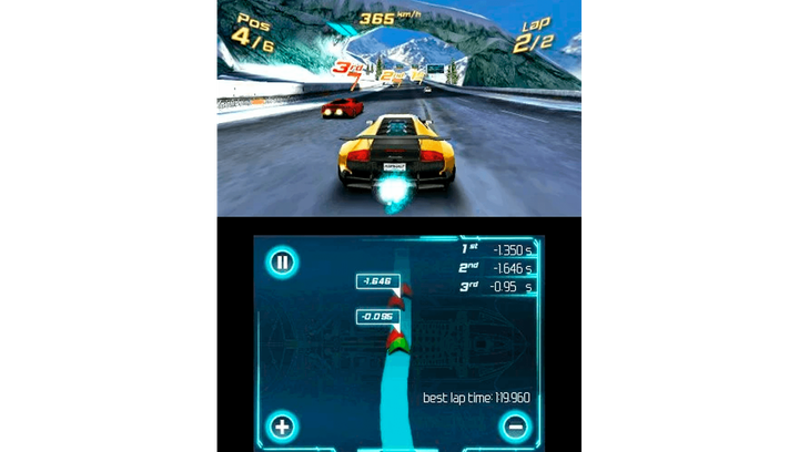 Игра Nintendo 3DS Asphalt 3D Europe Английская Версия Б/У - изображение 3