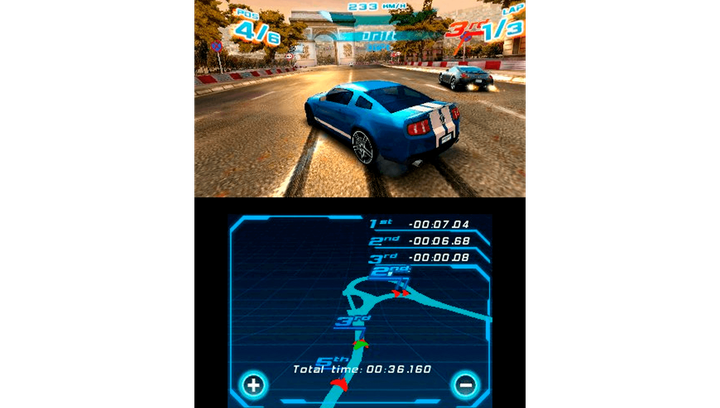 Игра Nintendo 3DS Asphalt 3D Europe Английская Версия Б/У - изображение 4