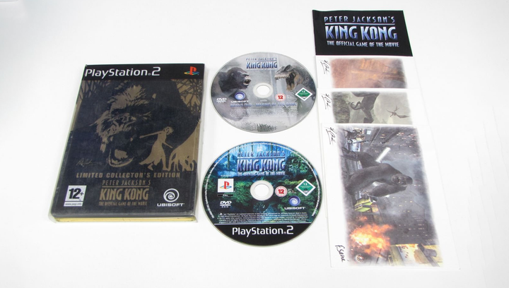 Игра Sony PlayStation 2 Peter Jackson's King Kong: The Official Game of the Movie Collector's Edition Europe Английская Версия DVD 2шт Б/У - изображение 3