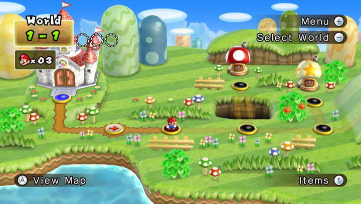 Игра Nintendo Wii New Super Mario Bros. Europe Английская Версия Б/У - Фото 4 Игра Nintendo Wii New Super Mario Bros. Europe Английская Версия Б/У - изображение 4