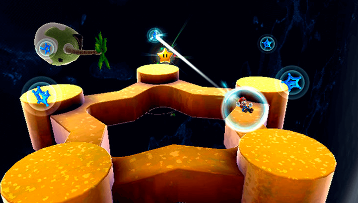 Игра Nintendo Wii Super Mario Galaxy Europe Английская Версия + Обложка Б/У - изображение 3