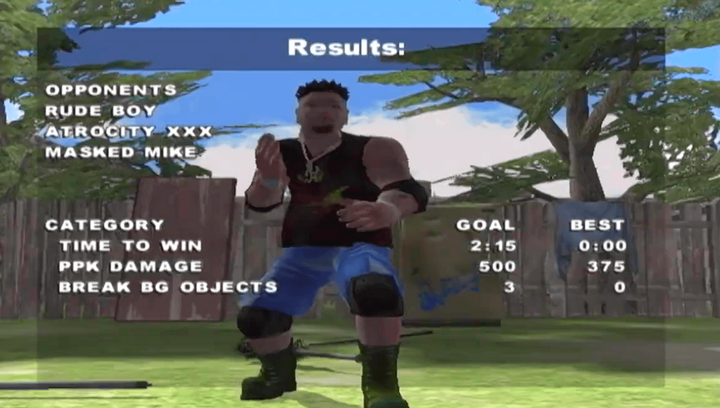 Гра Microsoft Xbox Original Backyard Wrestling: Don't Try This at Home Англійська Версія Б/У - зображення 6