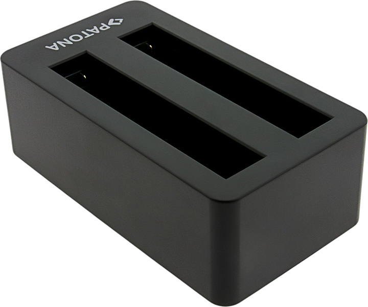 Зарядний пристрій PATONA Dual Charger with USB-C Cable для Insta360 X5 (CINSBAHA) (4055655252331) - Фото 2 Зарядний пристрій PATONA Dual Charger with USB-C Cable для Insta360 X5 (CINSBAHA) (4055655252331) - зображення 2