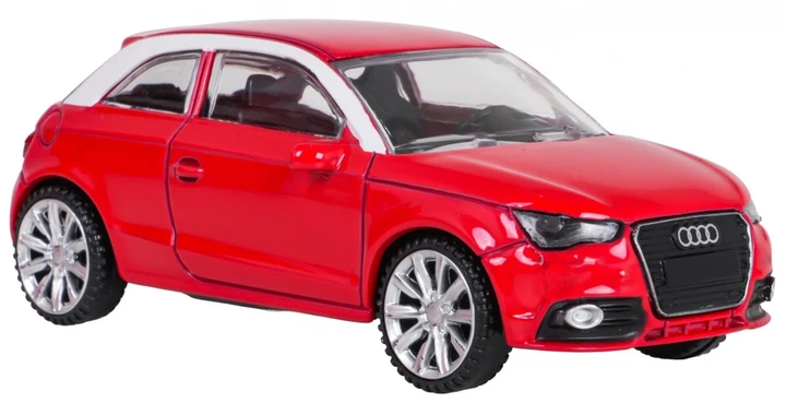 Samochodzik Rastar Audi A1 1:43 Czerwony (ZAU.64690.CR) (6930751306240) - obraz 3