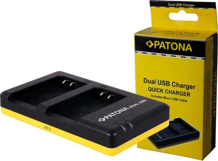 Ładowarka PATONA do Nikon EN-EL20 (4055655124089) - Zdjęcie 2 Ładowarka PATONA do Nikon EN-EL20 (4055655124089) - obraz 2