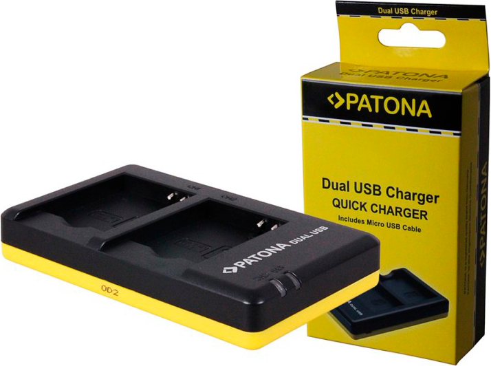 Ładowarka PATONA do Panasonic DMW-BCM13 (4055655123990) - Zdjęcie 2 Ładowarka PATONA do Panasonic DMW-BCM13 (4055655123990) - obraz 2