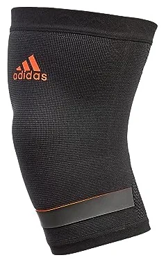 Фиксатор колена Adidas Performance Knee Support черный, красный полиамид, эластан, S - Фото 2 Фиксатор колена Adidas Performance Knee Support черный, красный полиамид, эластан, S - изображение 2