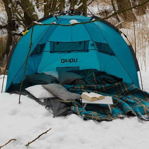Намет Uquip Speedy UV 50+ Blue/Grey - зображення 8