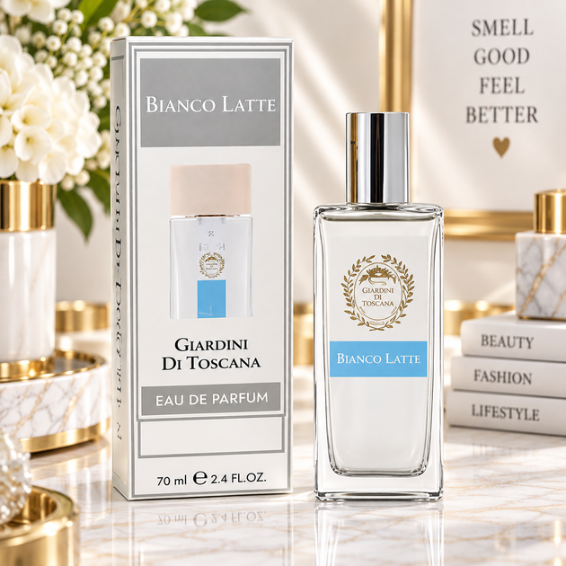 Bianco Latte Giardini Di Toscana тестер 70 мл | Ванильный гурманский парфюм унисекс - Фото 1 Bianco Latte Giardini Di Toscana тестер 70 мл | Ванильный гурманский парфюм унисекс - изображение 1