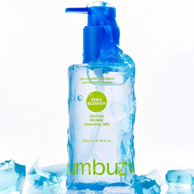 Очищаючий міцелярний гель для проблемної шкіри без олій Numbuzin Zero Blemish Oil-Free Micellar Cleansing Jelly, 200 мл - зображення 2