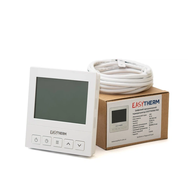 Терморегулятор Easytherm EASY PRO, 3000 Вт - Фото 4 Терморегулятор Easytherm EASY PRO, 3000 Вт - зображення 4